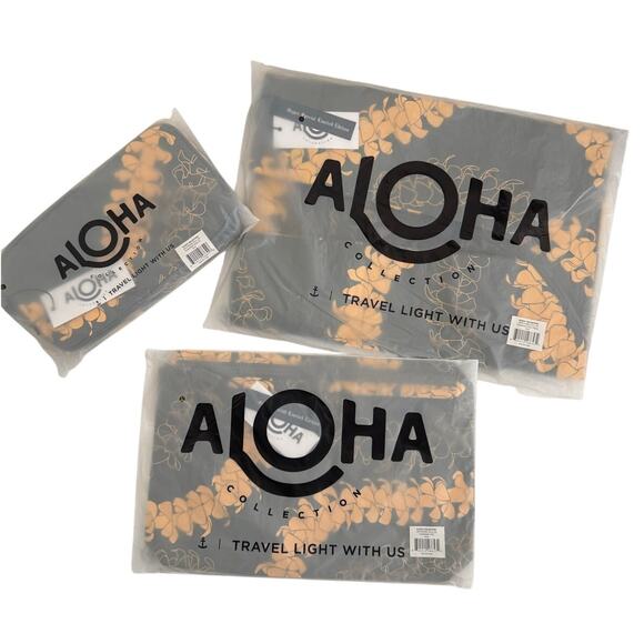 Aloha Collection Super Special limited Edition Puakenikeni Olive Mid Pouch - Picture 5 of 5